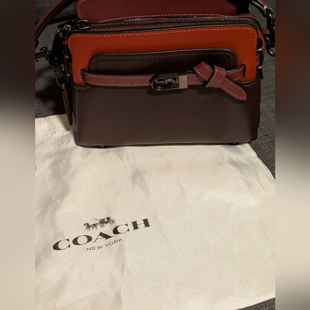 Coach Tate 18 Crossbody Colorblock - Picture 7 of 7